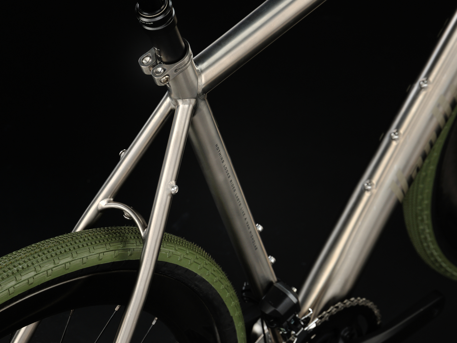Rowtag really the ideal titanium gravel and adventure companion Van Nicholas